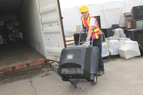 Recycling process for construction debris